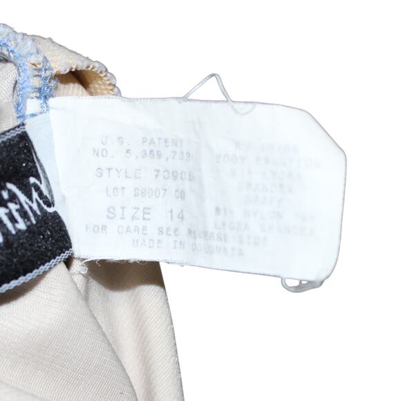 Miraclesuit Periwinkle Purple & Black Colorblock Slimming Swimsuit Size 14 - Picture 9 of 11